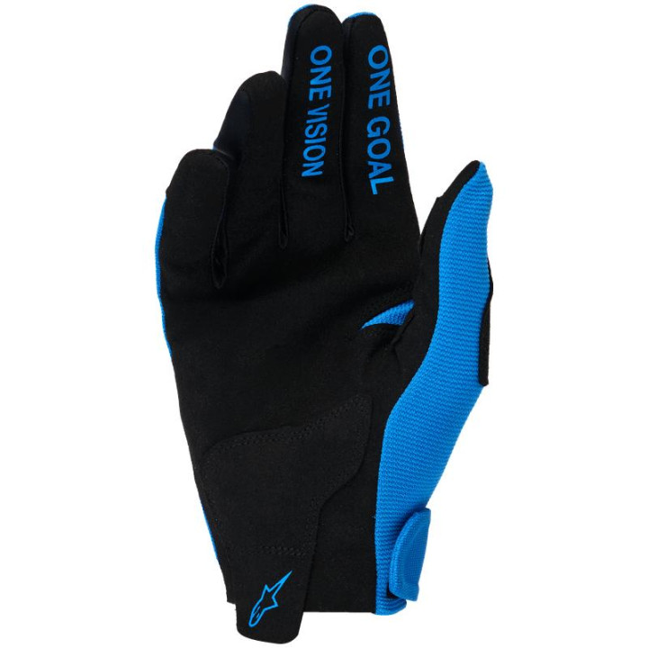 Gants Alpinestars radar bleu/blanc | Oxmoto