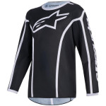 maillot enfant alpinestars fluid apex noir/gris