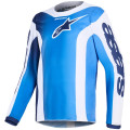 Maillot enfant Alpinestars fluid portl bleu/blanc | Oxmoto