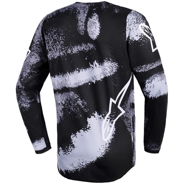 Maillot enfant Alpinestars fluid lahnd noir camo | Oxmoto