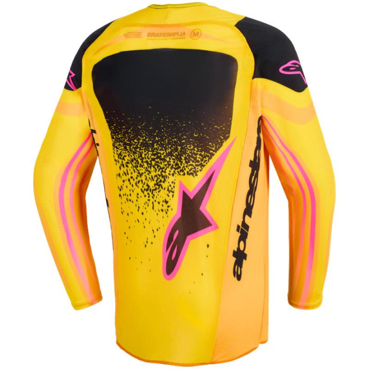 Maillot enfant Alpinestars supertech nomur orange/jaune/rose