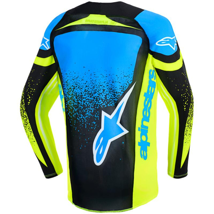 Maillot enfant Alpinestars supertech nomur navy/jaune/bleu