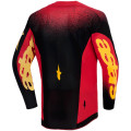Maillot enfant Alpinestars supertech scenz rouge/noir/jaune