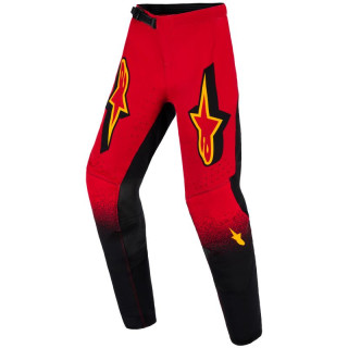 Pantalon enfant Alpinestars supertech scenz rouge/noir/jaune