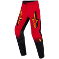 Pantalon enfant Alpinestars supertech scenz rouge/noir/jaune
