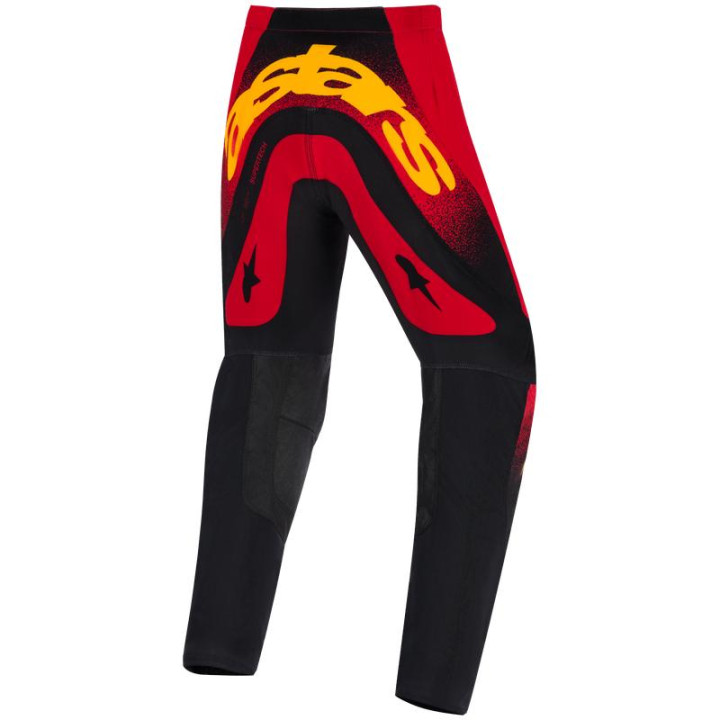 Pantalon enfant Alpinestars supertech scenz rouge/noir/jaune