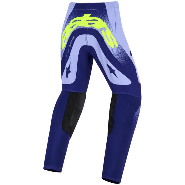 Pantalon enfant Alpinestars supertech scenz violet/jaune