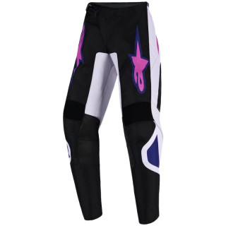 Pantalon enfant Alpinestars fluid grid noir/gris/violet