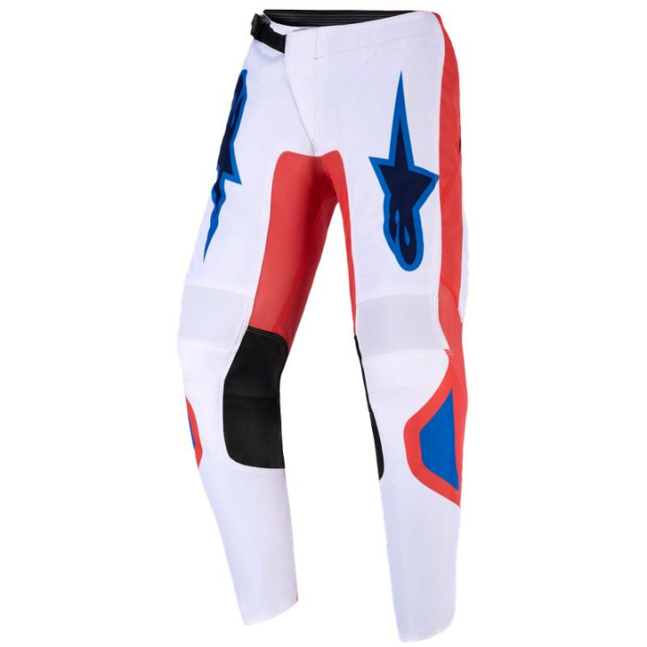 Pantalon enfant Alpinestars fluid grid orange/blue | Oxmoto