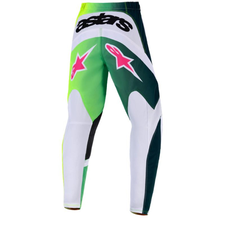 Pantalon enfant Alpinestars fluid portl vert/blanc/noir
