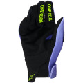 Gants enfant Alpinestars radar violet/jaune | Oxmoto