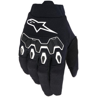 Gants enfant Alpinestars full bore v2 noir/blanc | Oxmoto