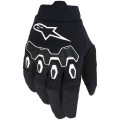 Gants enfant Alpinestars full bore v2 noir/blanc | Oxmoto