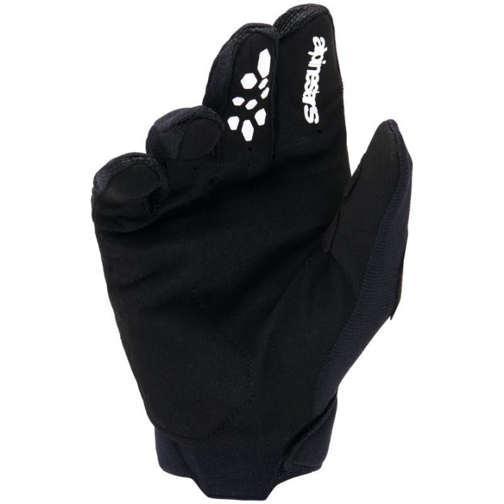 Gants enfant Alpinestars full bore v2 noir/blanc | Oxmoto