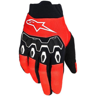 Gants enfant Alpinestars full bore v2 rouge/noir | Oxmoto