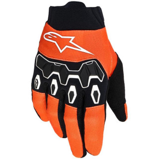 Gants enfant Alpinestars full bore v2 orange/blanc/noir