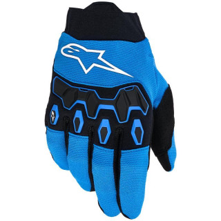Gants enfant Alpinestars full bore v2 bleu/noir | Oxmoto