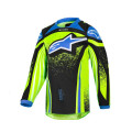 Maillot kid Alpinestars racer nomur navy/jaune/bleu | Oxmoto