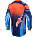 Maillot kid Alpinestars racer nomur navy/orange/bleu