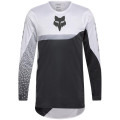 Maillot FOX flexair fracture blanc/noir | Oxmoto