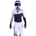 Maillot FOX flexair fracture blanc/noir | Oxmoto