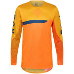 maillot fox flexair fracture tangerine