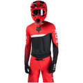 Maillot FOX flexair fracture rouge | Oxmoto