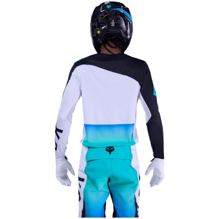 Maillot FOX flexair spire aqua | Oxmoto