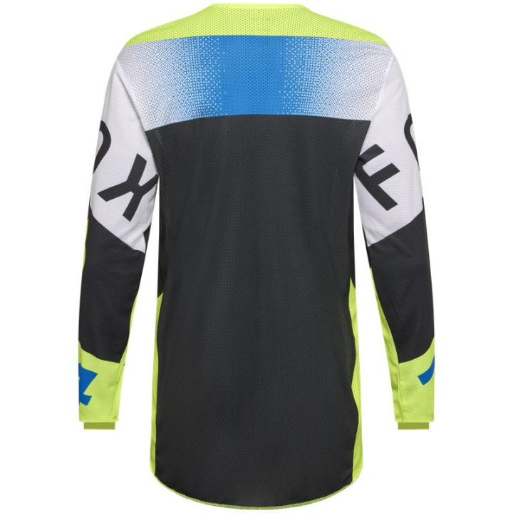 Maillot FOX 360 tine jaune fluo | Oxmoto