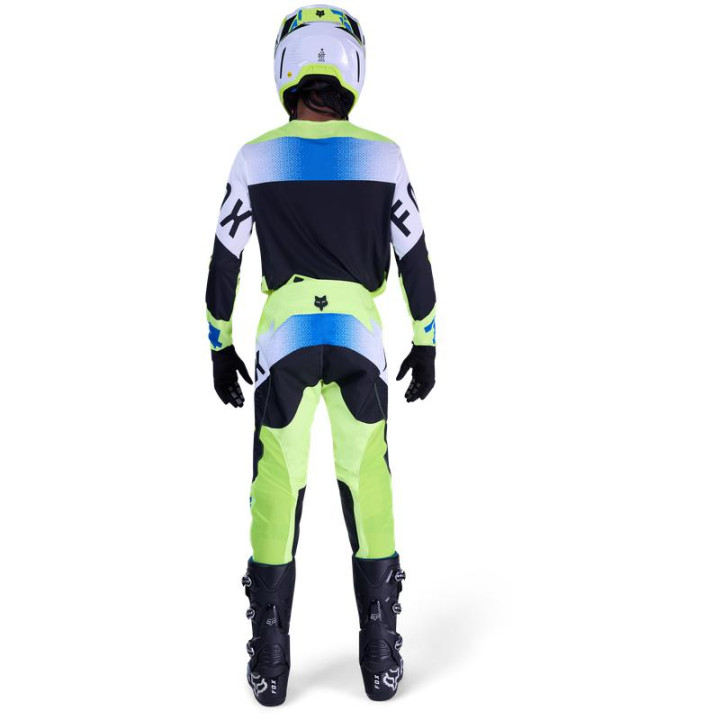 Maillot FOX 360 tine jaune fluo | Oxmoto