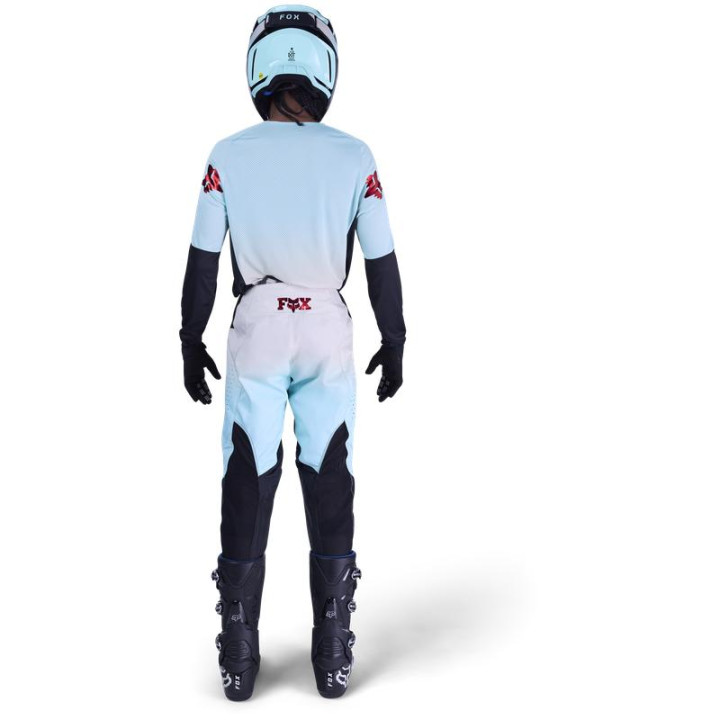Maillot FOX 360 drip turquoise | Oxmoto