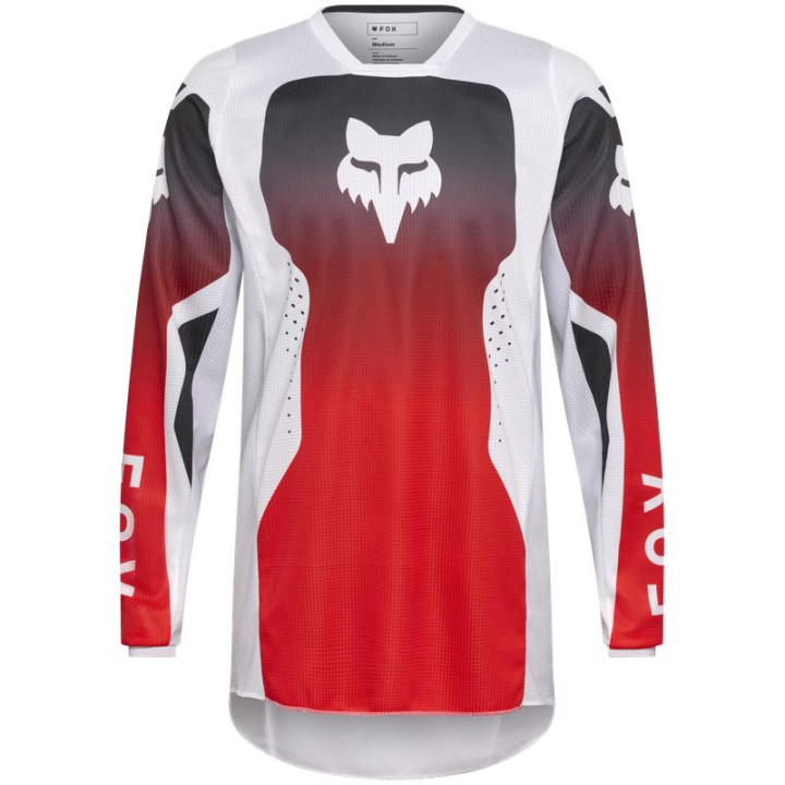 Maillot FOX 180 shield rouge | Oxmoto