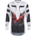 Maillot FOX 180 kairos blanc/rouge | Oxmoto
