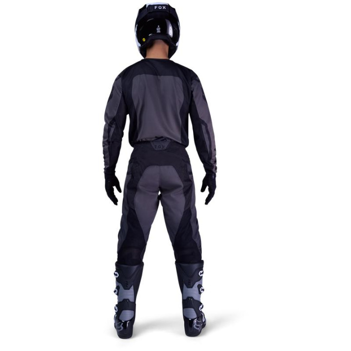 Maillot FOX 180 shield noir | Oxmoto