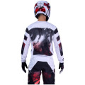 Maillot FOX 180 kairos blanc/rouge | Oxmoto