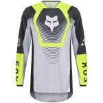 maillot fox 180 collect gris/jaune