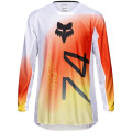 Maillot FOX 180 air haze blanc | Oxmoto