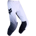 Pantalon FOX flexair fracture blanc/noir | Oxmoto
