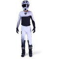 Pantalon FOX flexair fracture blanc/noir | Oxmoto
