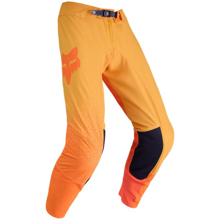 Pantalon FOX flexair fracture tangerine | Oxmoto