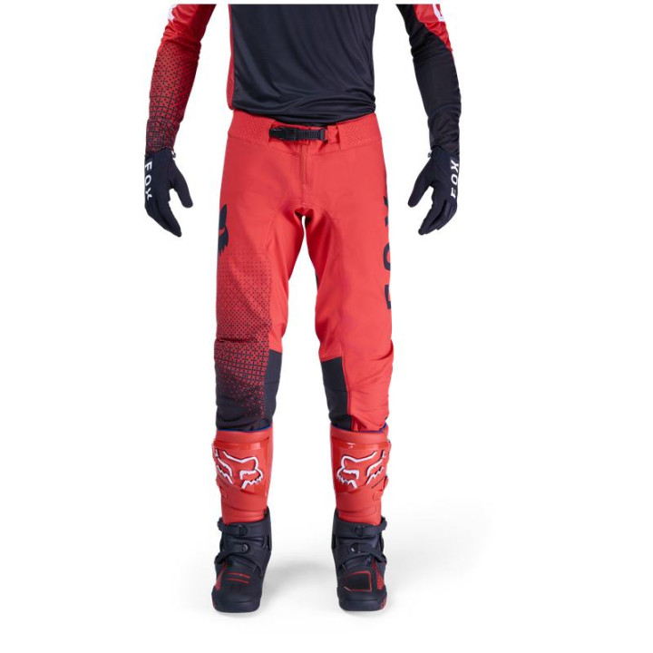 Pantalon FOX flexair fracture rouge | Oxmoto