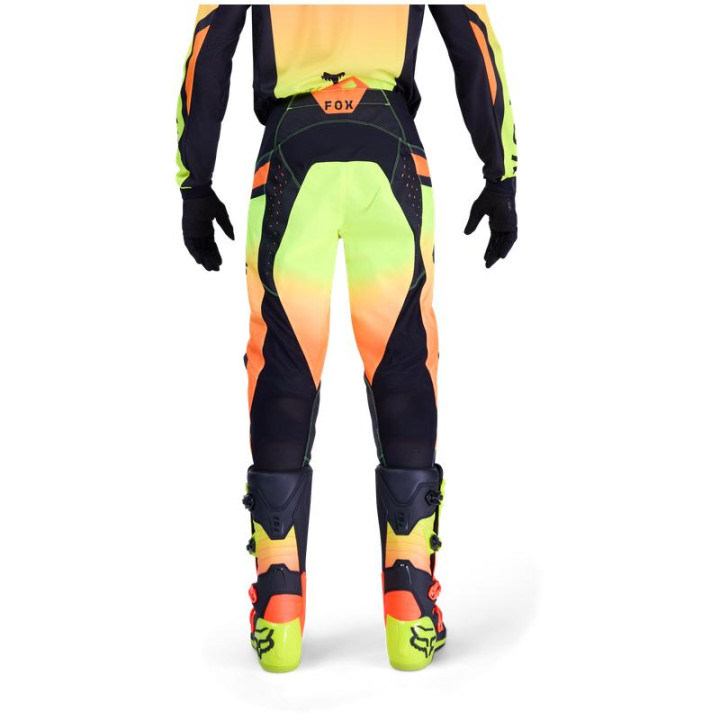 Pantalon FOX 180 shield jaune fluo | Oxmoto