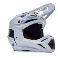 Casque FOX v3 rs fracture blanc | Oxmoto
