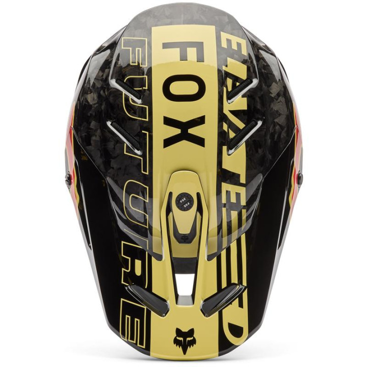 Casque FOX v3 rs inning noir | Oxmoto