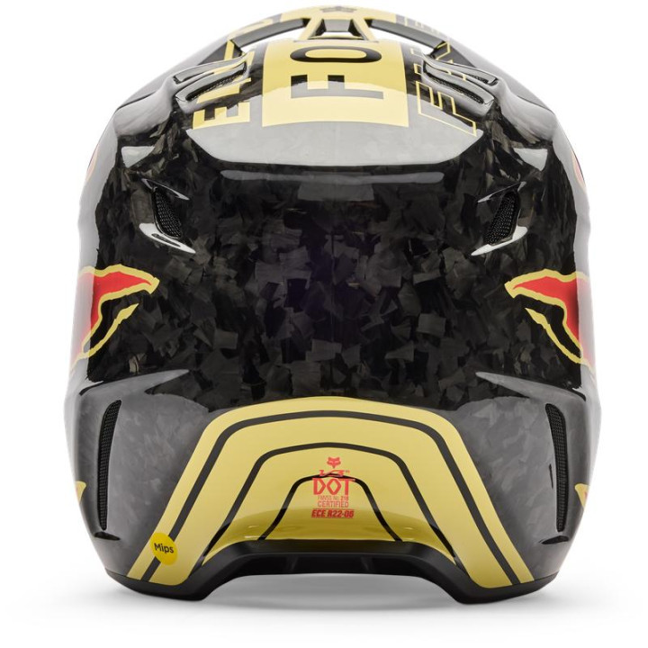 Casque FOX v3 rs inning noir | Oxmoto