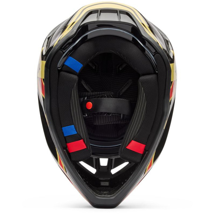 Casque FOX v3 rs inning noir | Oxmoto