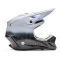 Casque FOX v3 rs ghost blanc | Oxmoto