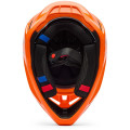 Casque FOX v3 rs fracture orange | Oxmoto