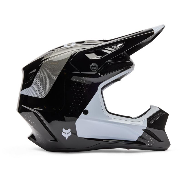 Casque FOX v3 tine noir | Oxmoto