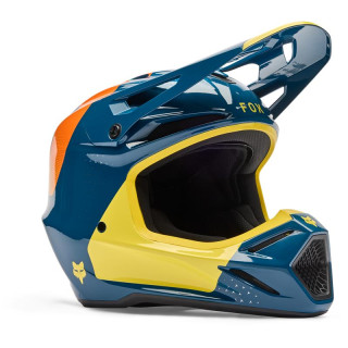 Casque FOX v3 tine twilight | Oxmoto